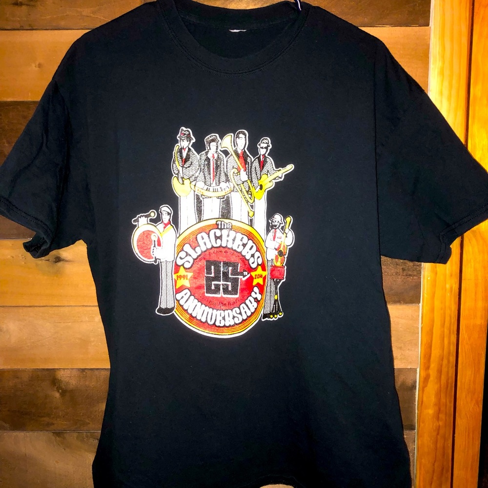 The Slackers (NYC Ska) 25th Anniversary T Shirt